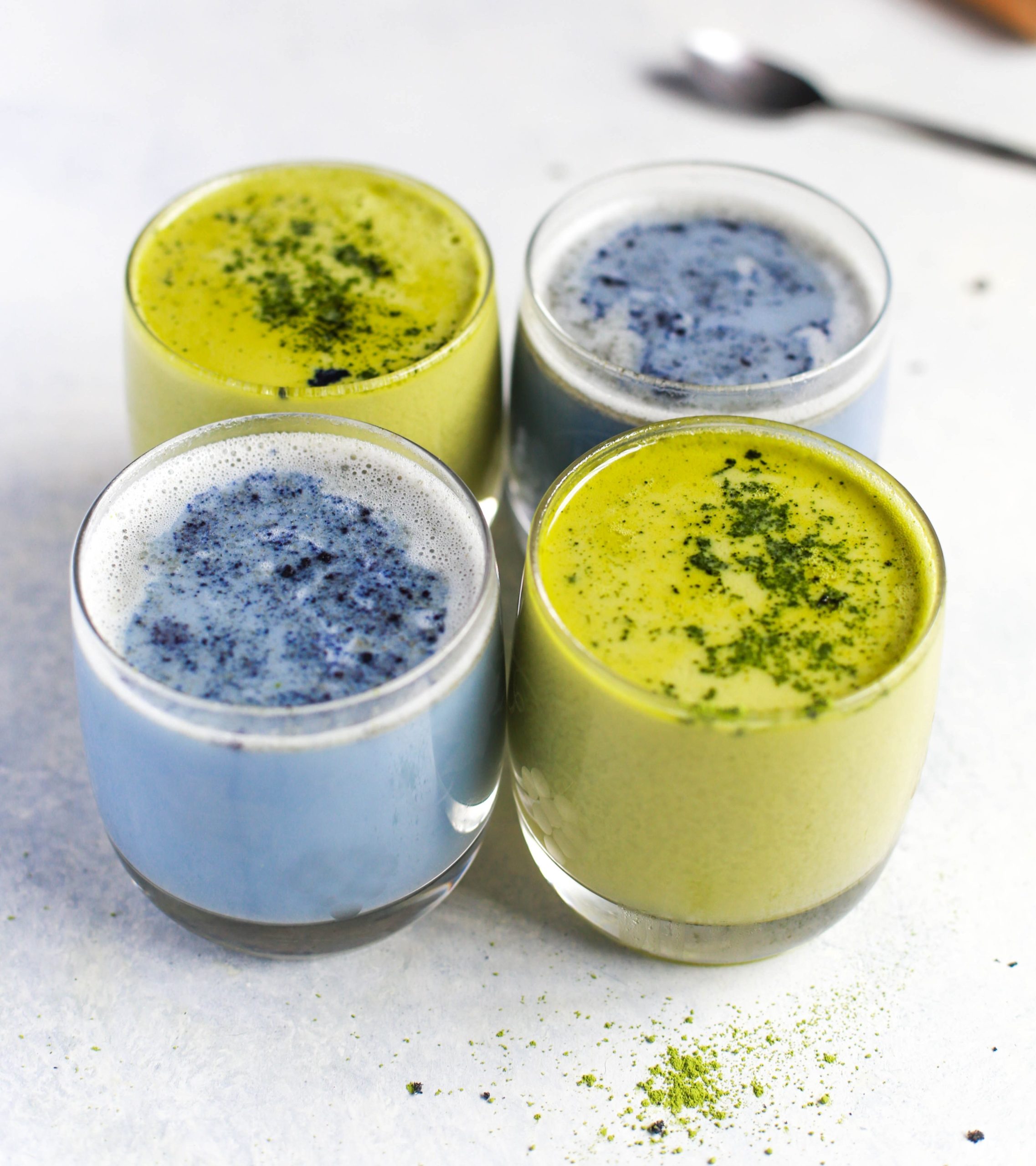Matcha Smoothies and Juices
