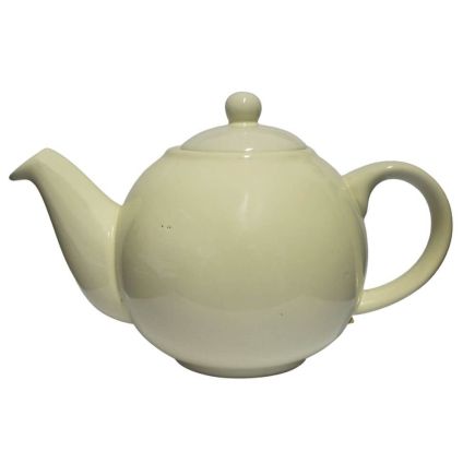 Globe Teapot - Ivory