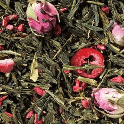 Sencha Cranberry Rose Green Tea