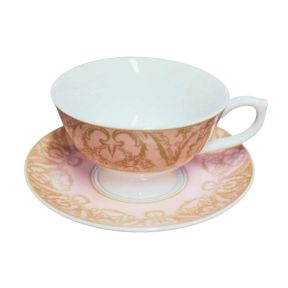 Regency Cup And Saucer - Pink