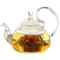 Ornate Glass Teapot