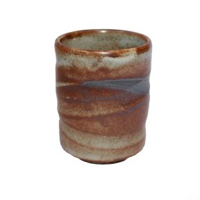 Tea Cup - Rust Brown